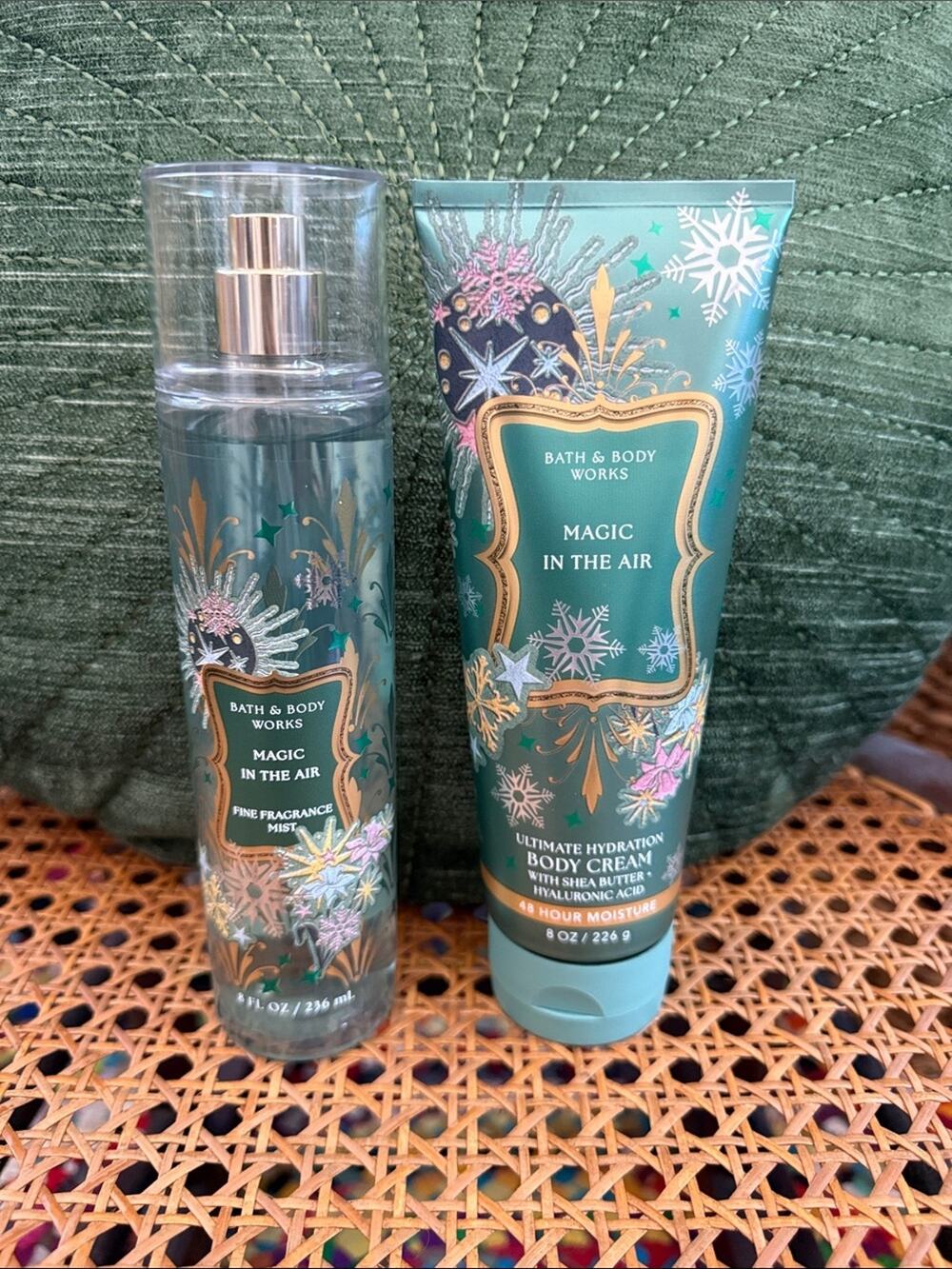 New Bath & Body Works Magic In The Air Body Cream & Mist Set
